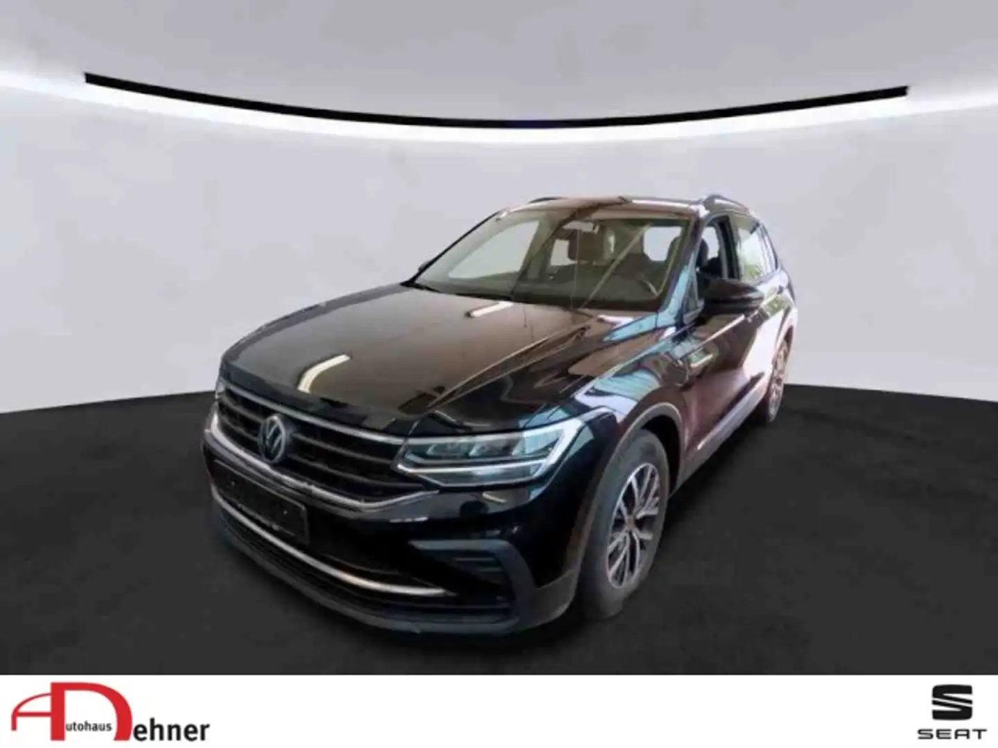 Volkswagen Tiguan Life DSG 245PS eHybrid NAVI+GJR+RKAM+CARPLAY Schwarz - 1