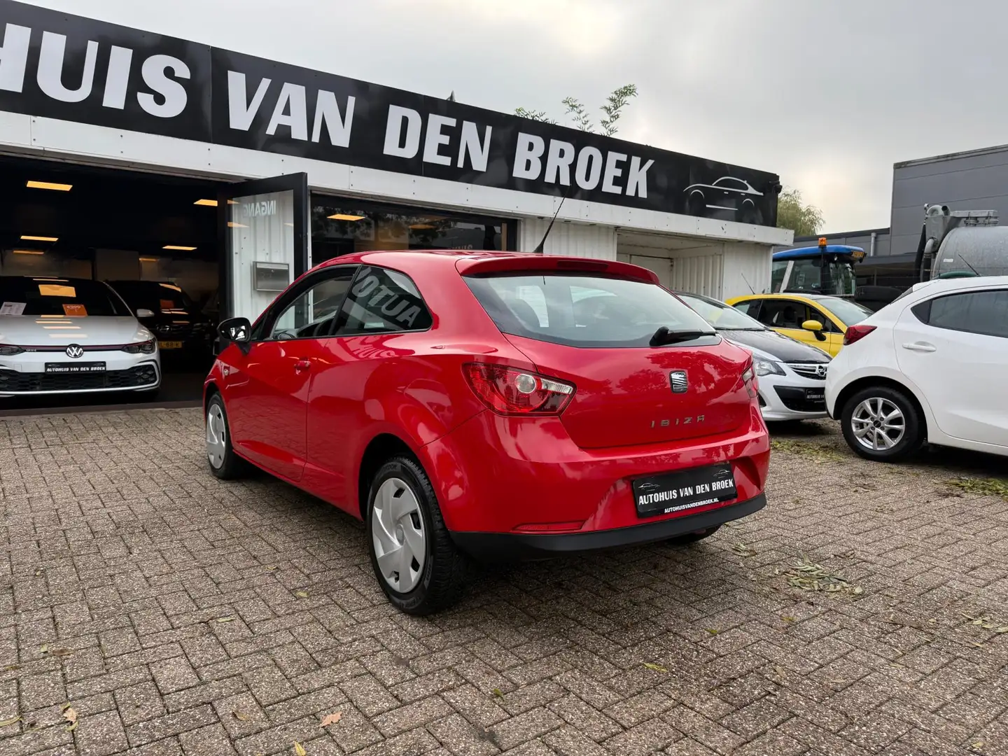 SEAT Ibiza SC 1.2 Style|1e Eigenaar|Airco|Elek Pakket|Nw Apk Rojo - 2
