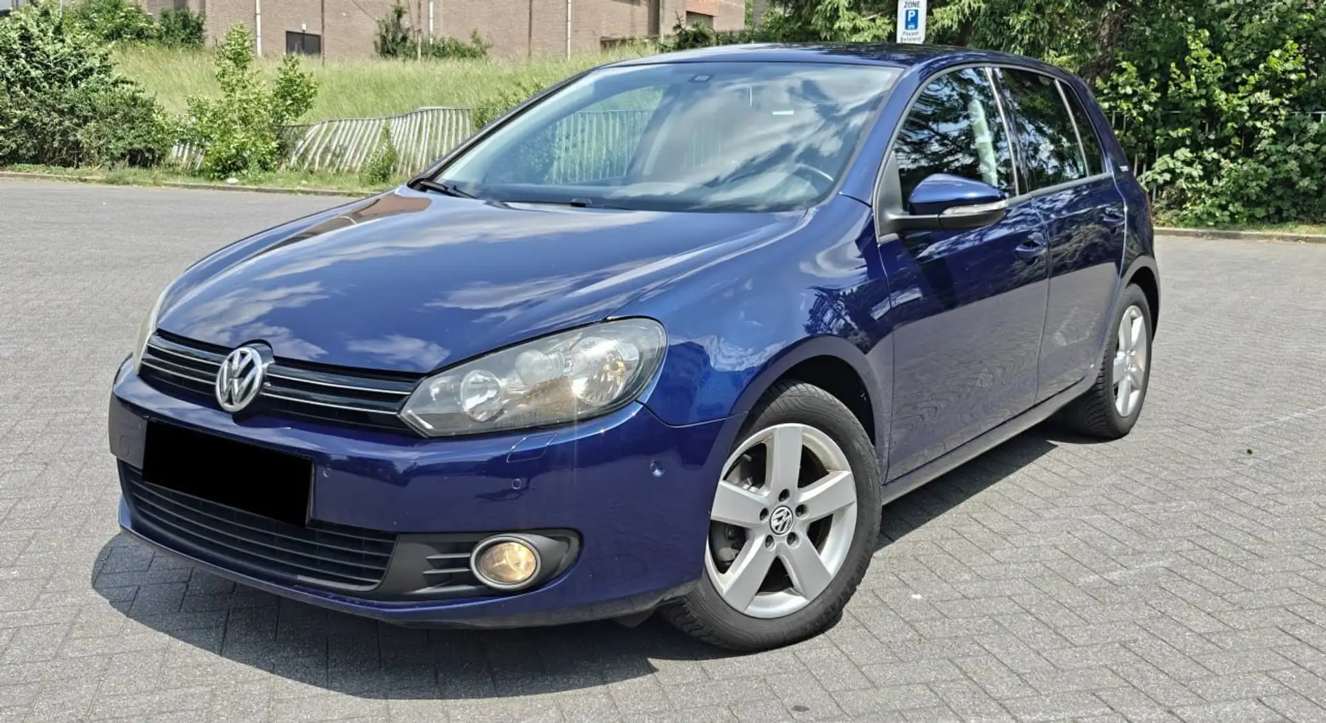 Volkswagen Golf Golf 1.4 TSI Highline DSG Blauw - 2