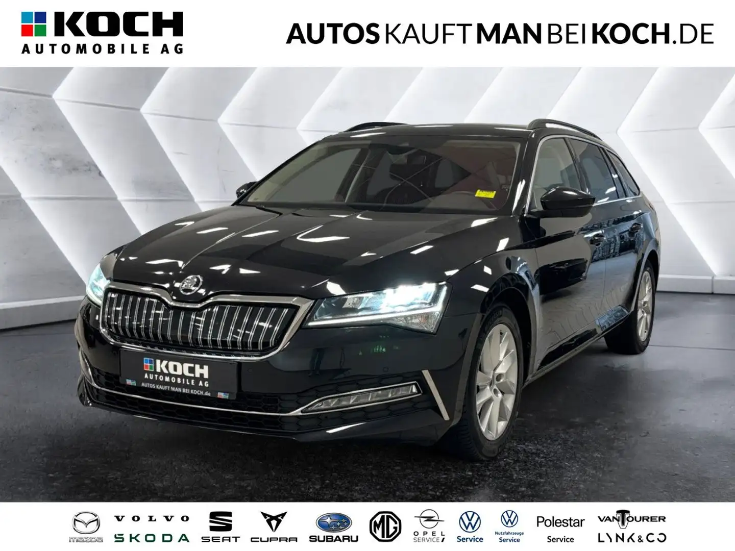 Skoda Superb Combi 1.4 TSI DSG iV NAVI KLIMAAUT BEH WSS Noir - 1