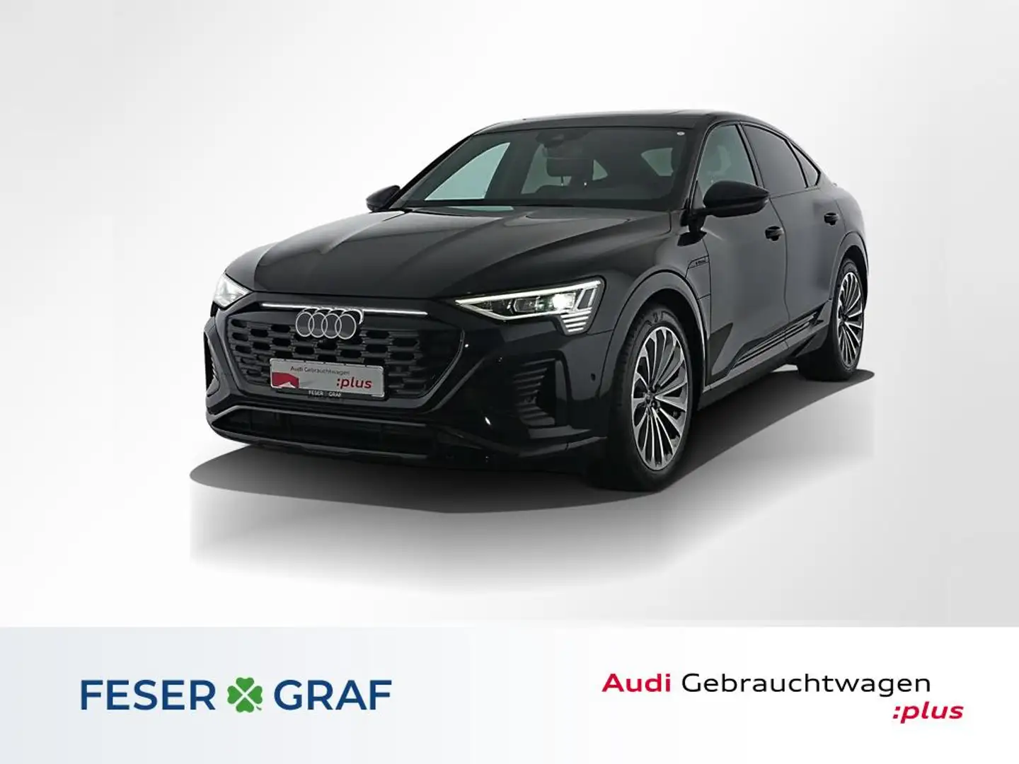 Audi Q8 Sportback 50 e-tron S Line Int ,B&O,Pano,AHK Schwarz - 1