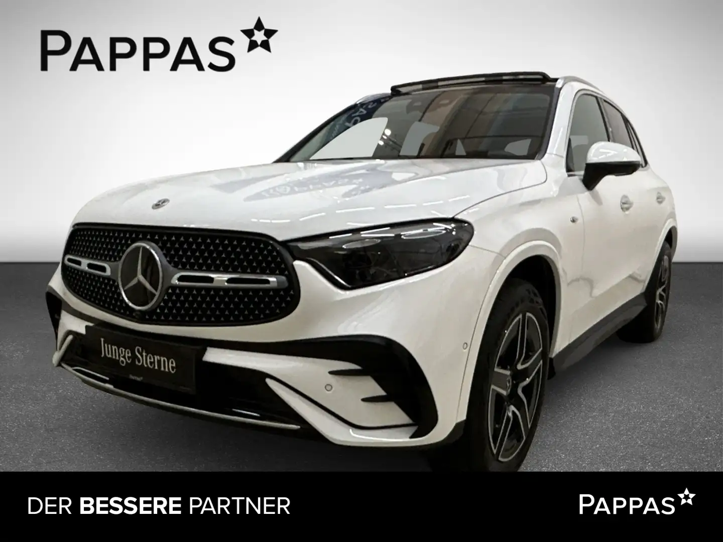 Mercedes-Benz GLC 300 de 4MATIC mit EQ Hybrid Technologie Österr AMG Lin Weiß - 1