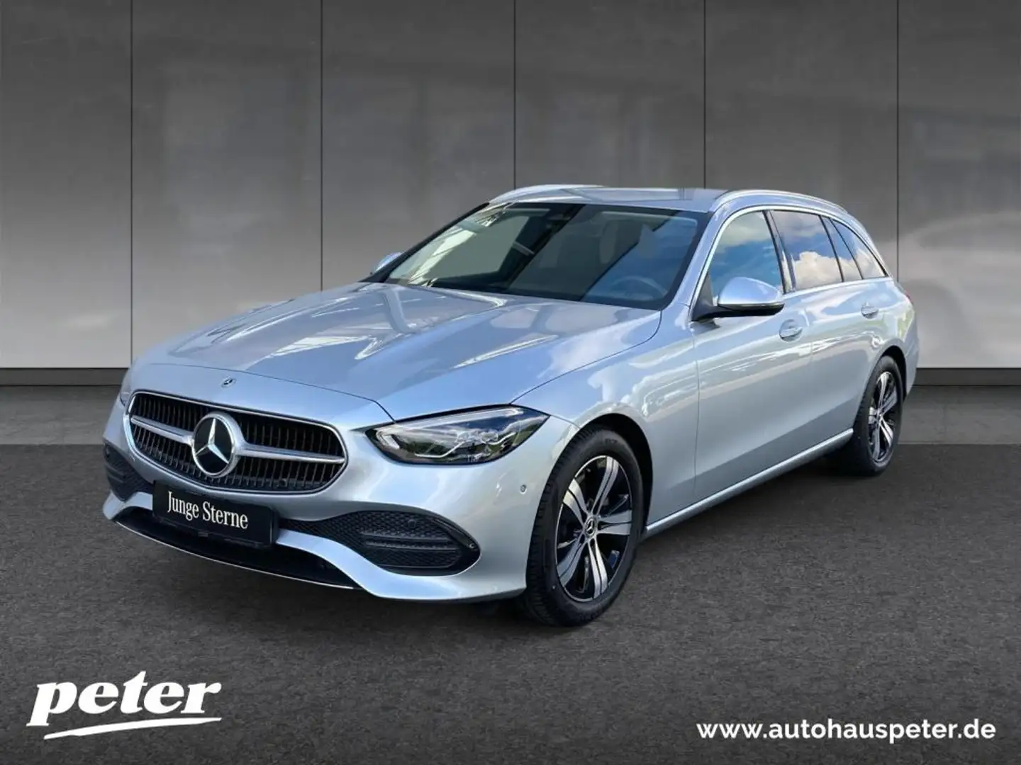 Mercedes-Benz C 180 T Avantgarde/Advanced/9G/LED/Kamera/AHK Silber - 1