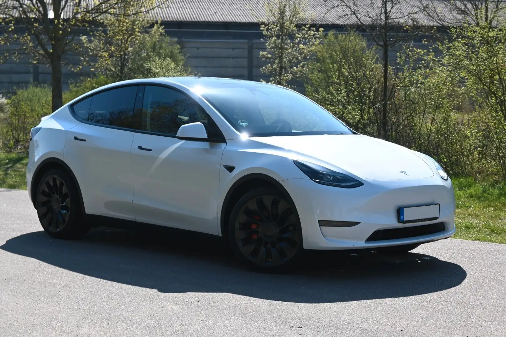 Tesla Model Y Performance Dual Motor AWD Weiß - 1