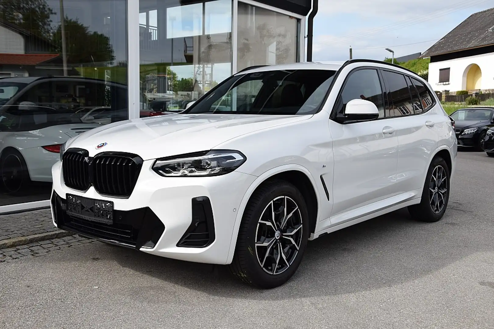 BMW X3 xDrive 20d 48V Aut. *M-Sportpaket*Erstbesitz* Weiß - 2