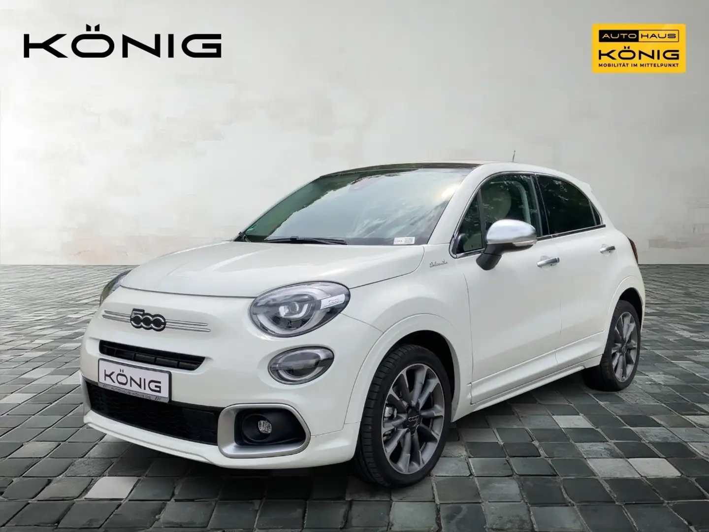 Fiat 500X 1.5 GSE DolceVita Weiß - 1