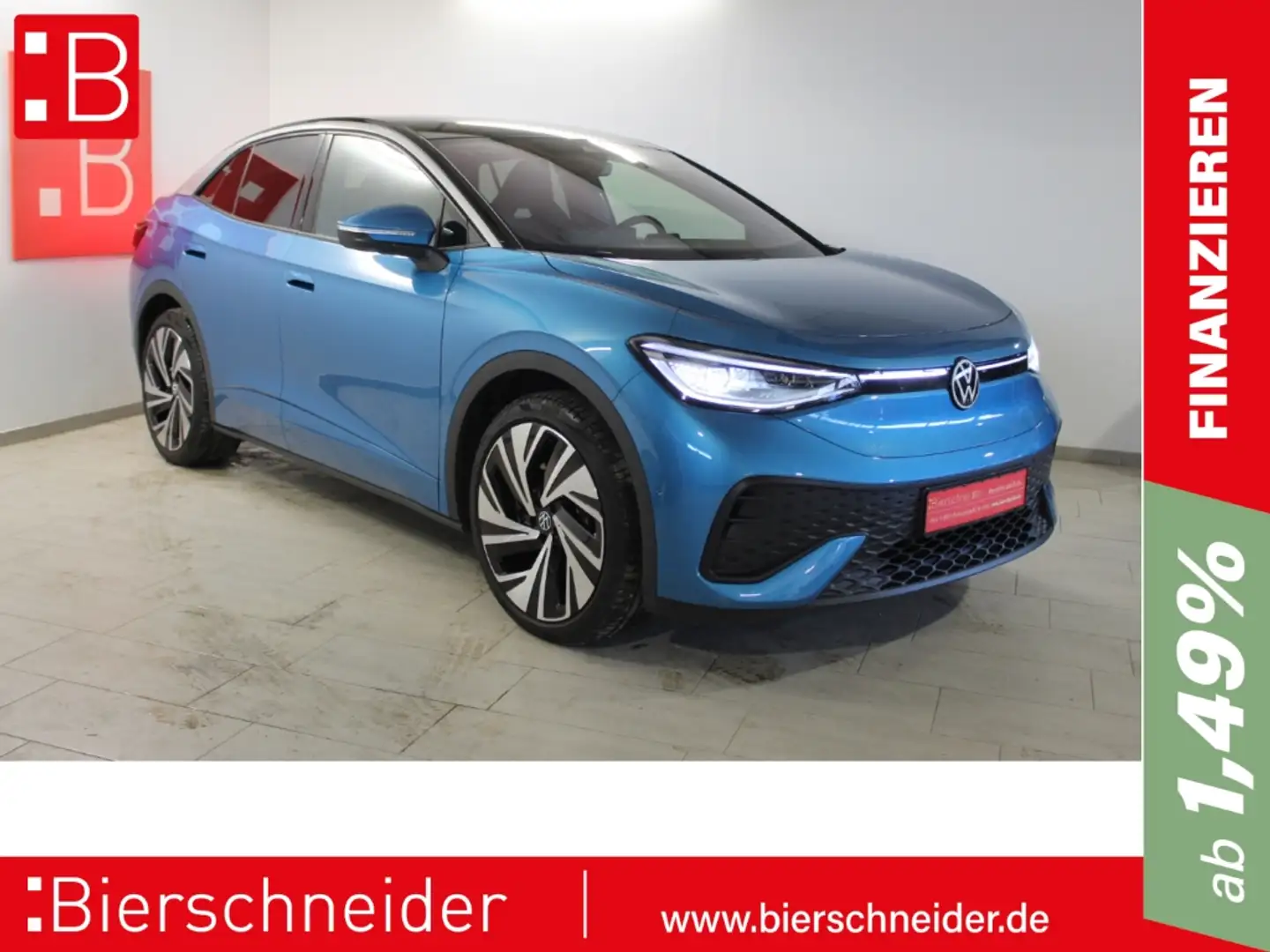 Volkswagen ID.5 Pro Perf. 21 AHK PANO 5J.-Garantie Blau - 1