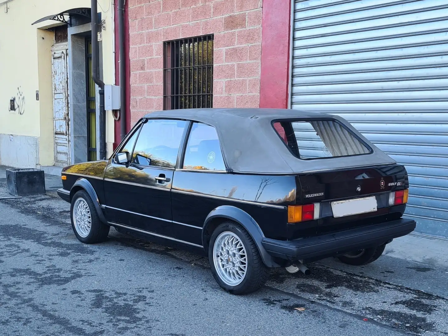 Volkswagen Golf Cabriolet Cabrio 1.6 GLI Nero - 2