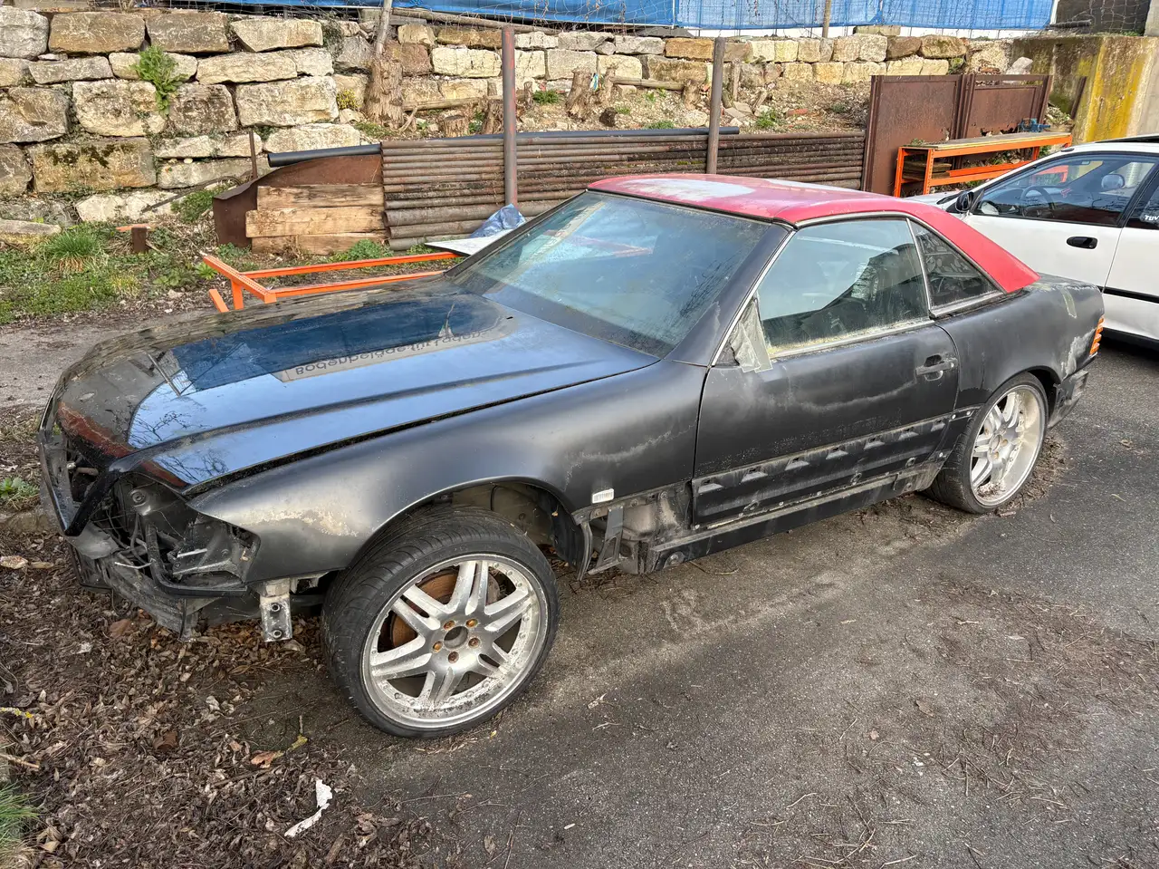 Mercedes-Benz SL 500 SL500 Rostfreie Karosserie, foto 1