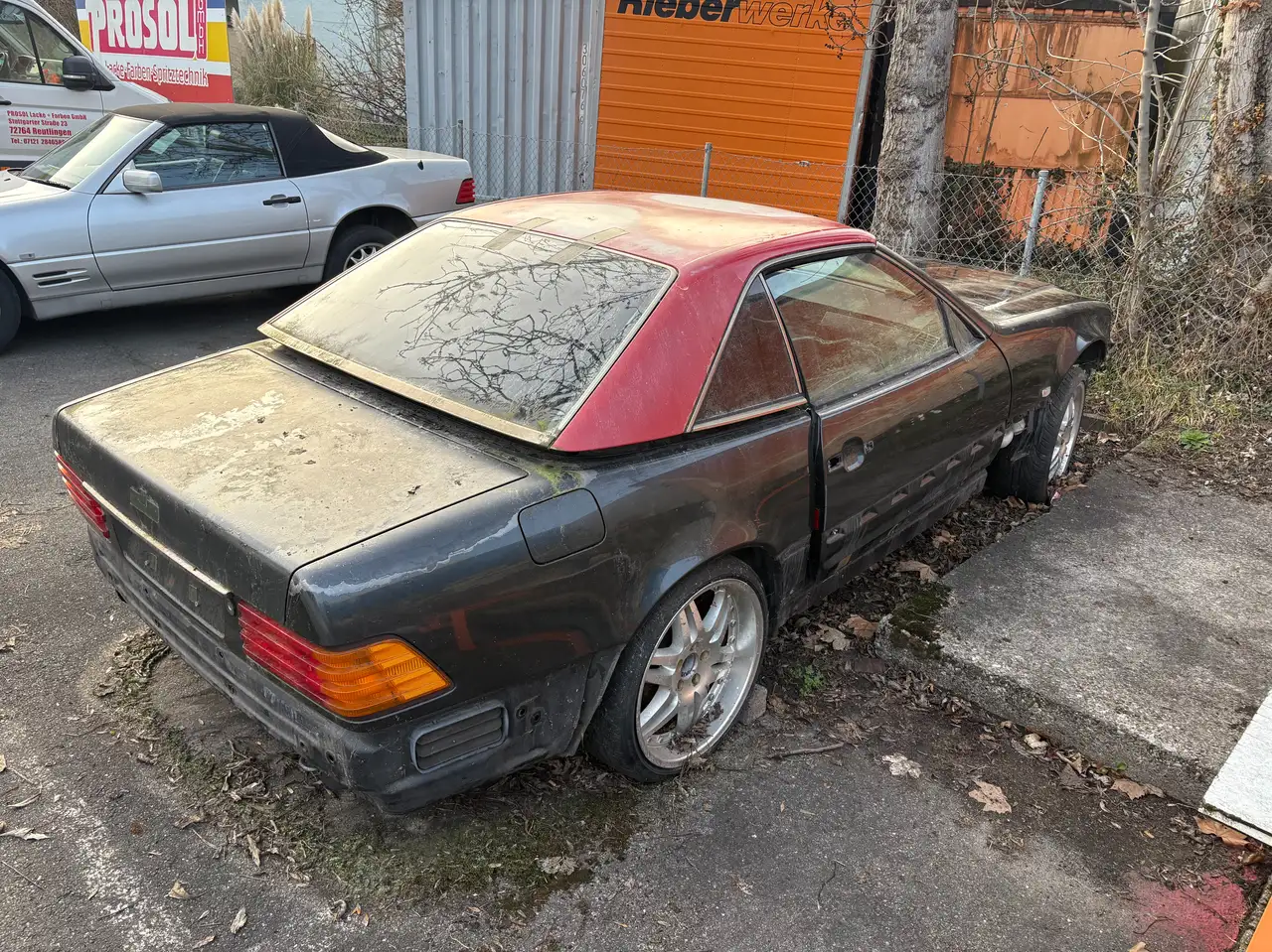 Mercedes-Benz SL 500 SL500 Rostfreie Karosserie, foto 4