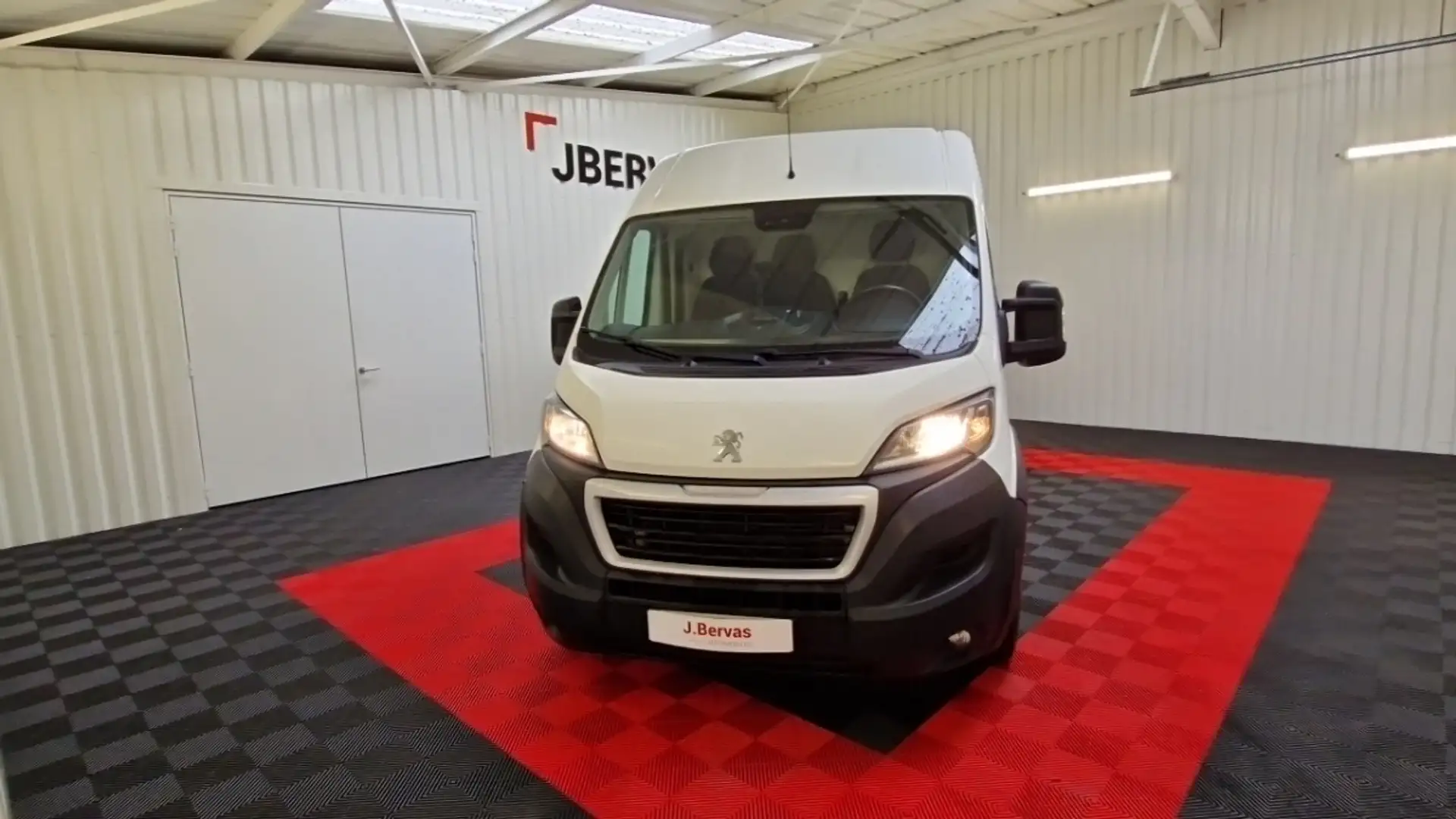 Peugeot Boxer BlueHDi 140 S&amp;S ASPHALT 435 L4H2 Blanc - 2