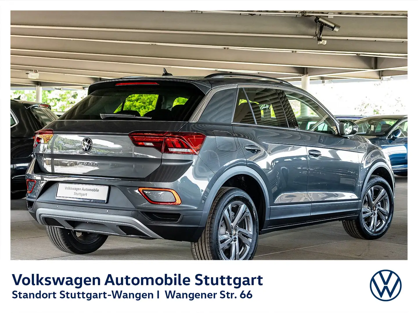 Volkswagen T-Roc Life 1.5 TSI DSG Kamera LED AHK ACC SHZ Grau - 2