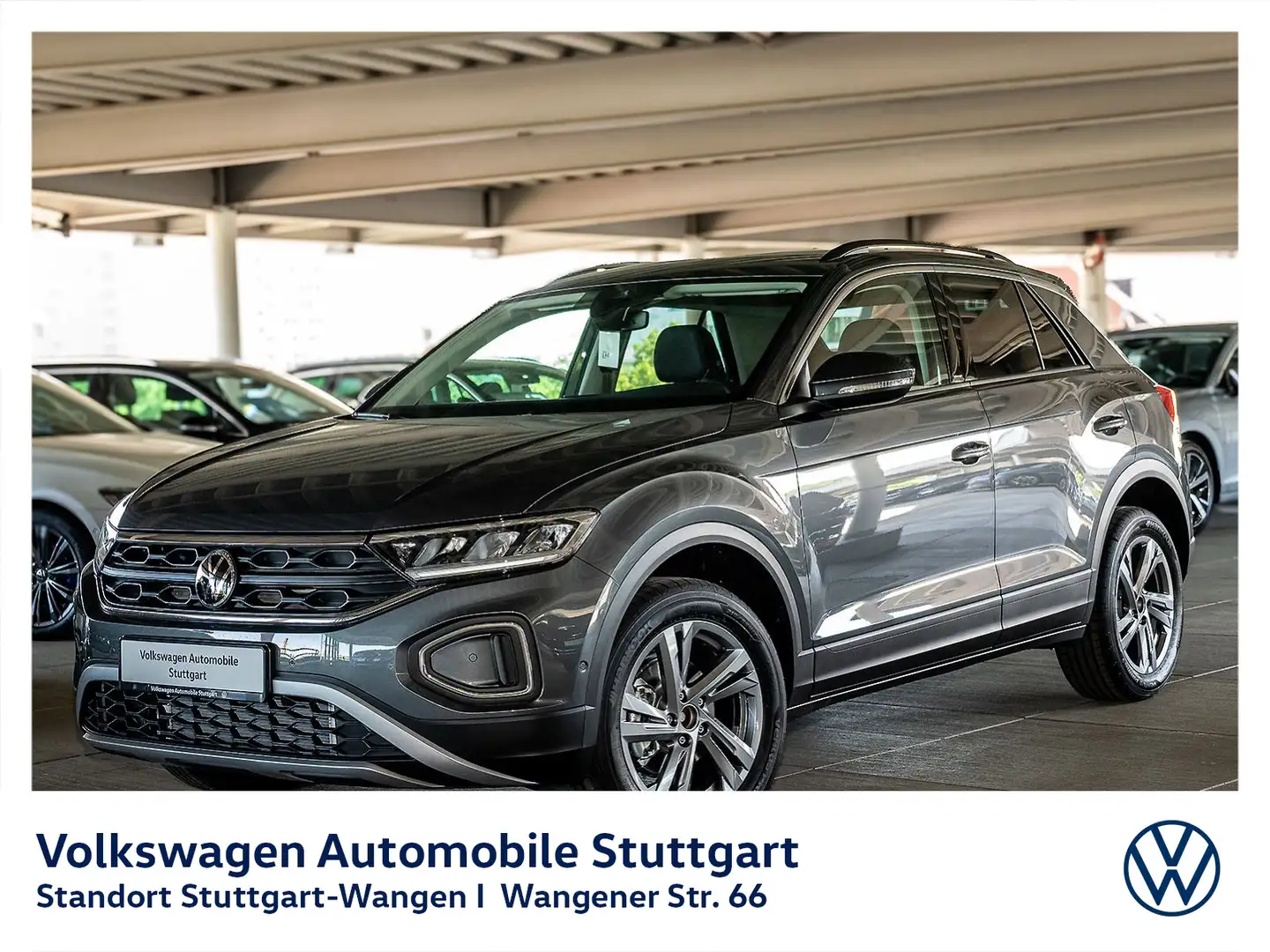 Volkswagen T-Roc Life 1.5 TSI DSG Kamera LED AHK ACC SHZ Grau - 1
