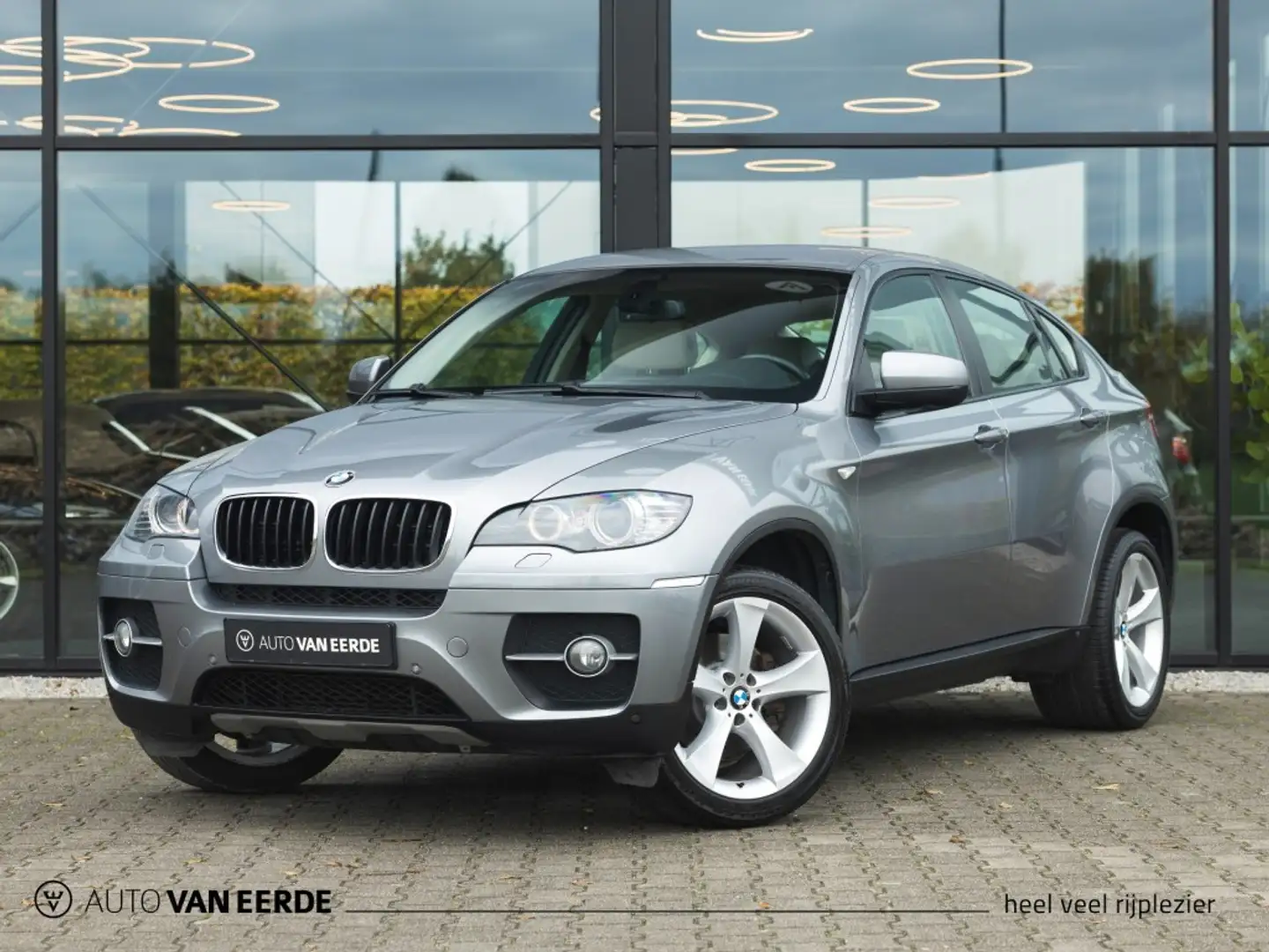 BMW X6 xDrive35i Aut. - N55/ZF8, dealer OH Grijs - 1