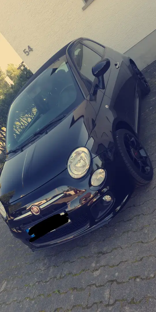 Fiat 500C 1.2 Sport Ausstattung - TÜV 2027 Siyah - 1