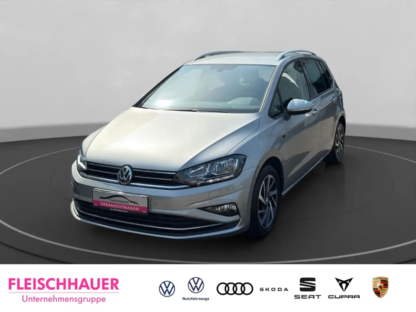 Volkswagen Golf Sportsvan VII Join 1.0 AHK+Navi+ACC+Klima+SHZ+PDC Argent - 1