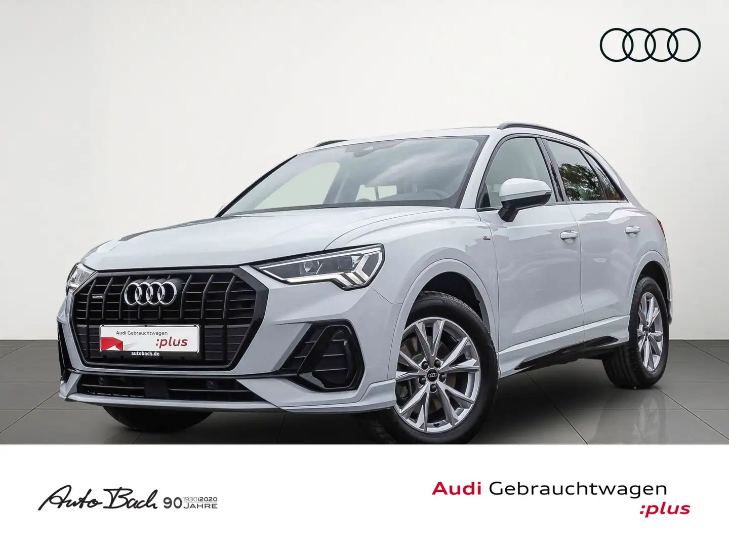 Audi Q3 S line 40TDI qu Stronic Navi LED GRA EPH AHK Blanc - 1