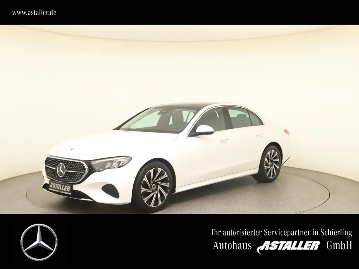 Mercedes-Benz E 220 d Avantgarde 2x MBUX+LED+Pano+WiPa+Distron Weiß - 1