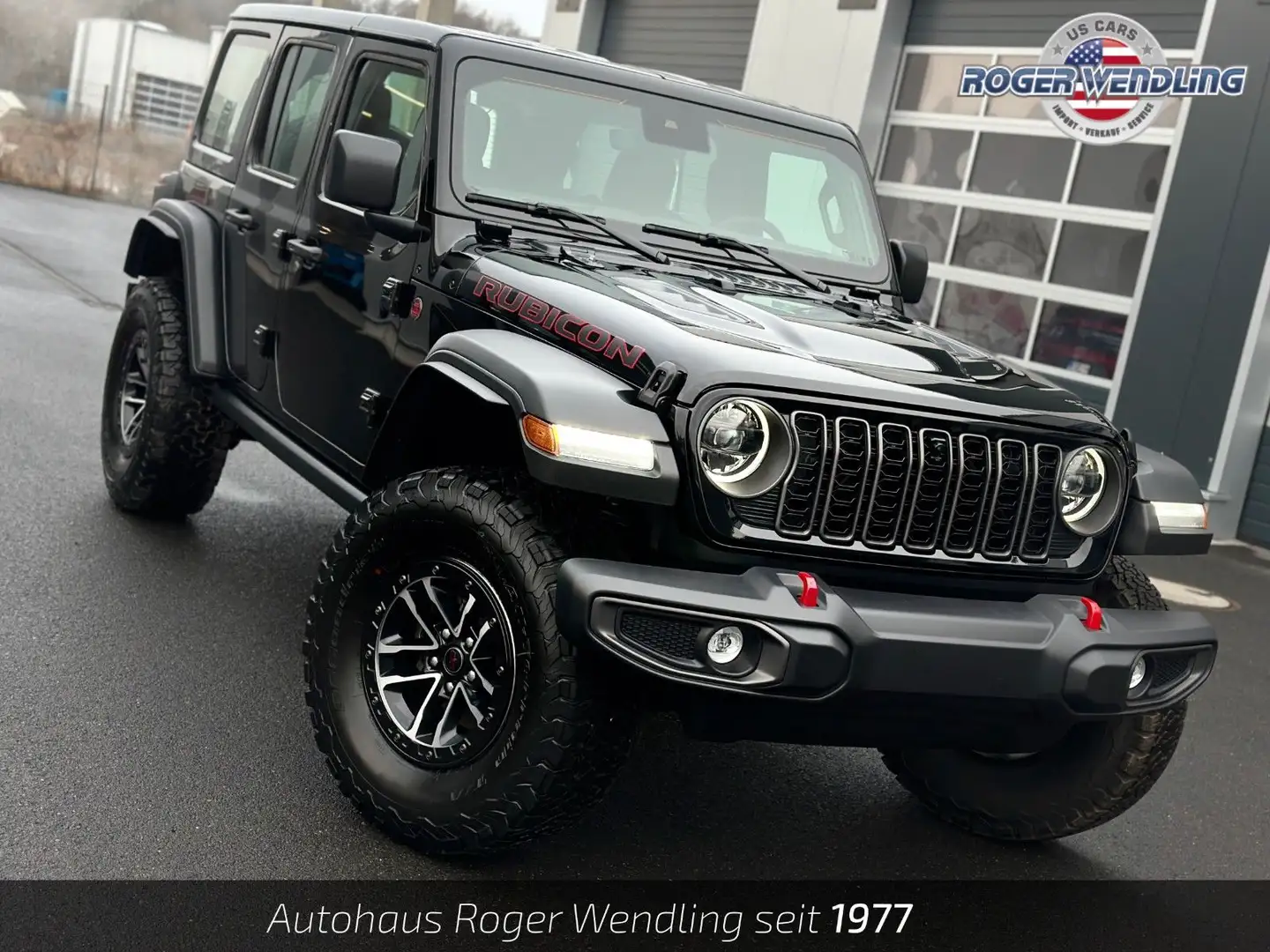 Jeep Wrangler WRANGLER 24 UNLIMITED RUBICON RECON V6 AHK LEDER Negro - 1