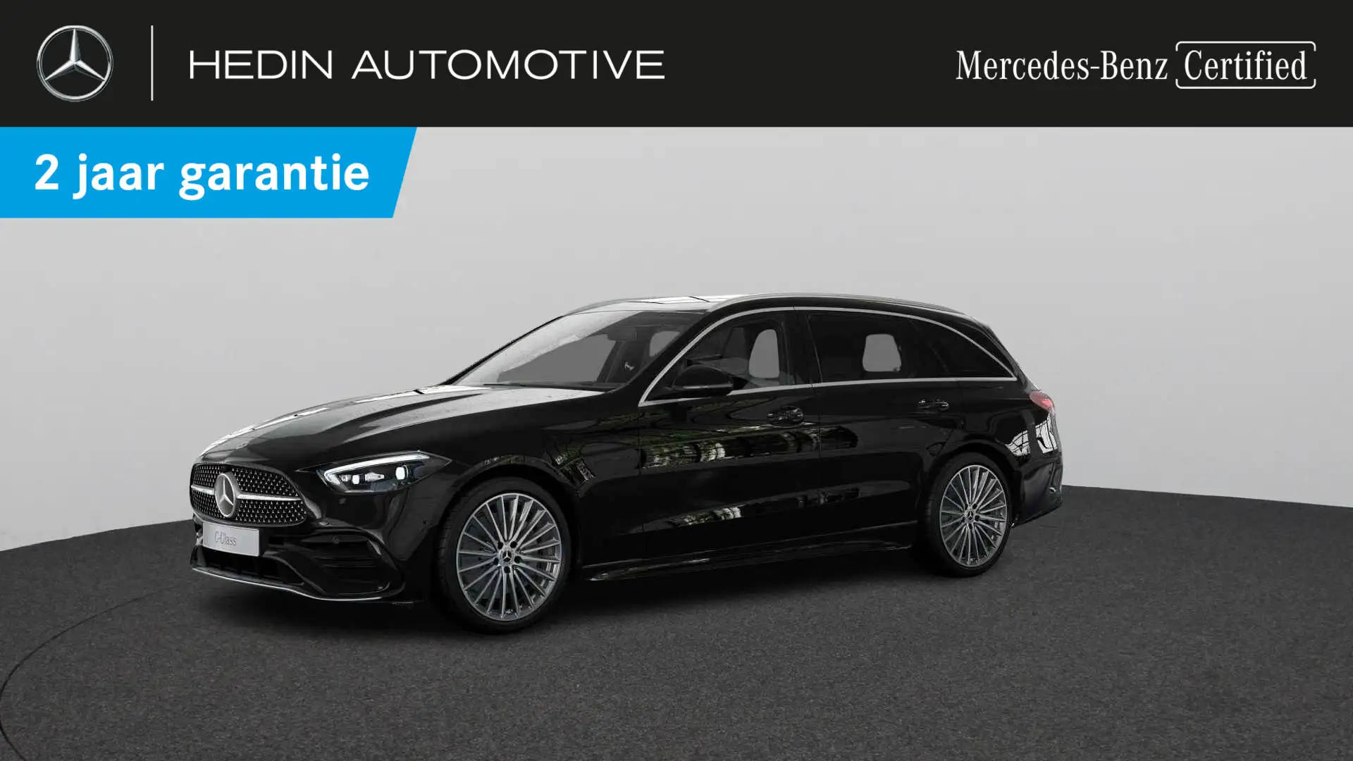 Mercedes-Benz C 300 D Break AMG Line | Trekhaak | Distronic | Head up Noir - 1