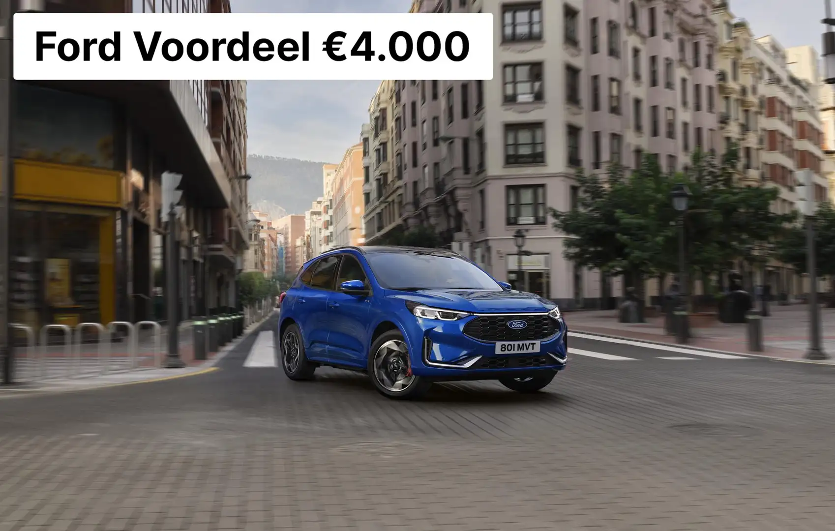 Ford Kuga 2.5 PHEV 243 pk ST-Line | Actieprijs nu v.a. € 40. Groen - 2