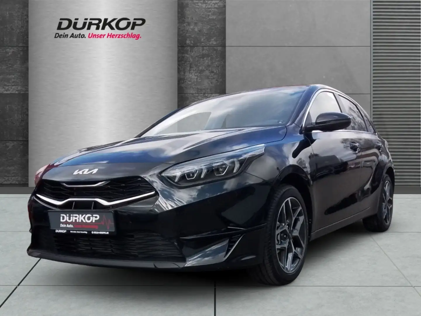 Kia Ceed / cee'd 1.5T ULTIMATE Edition STYLE-Paket Navi LED Apple C Schwarz - 1
