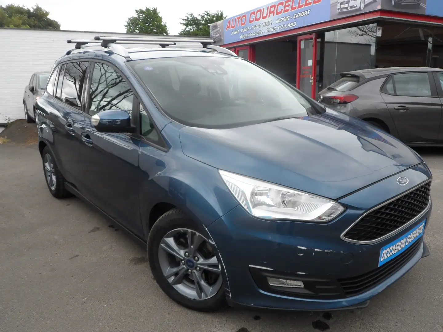 Ford Grand C-Max 1.0 EcoBoost Trend (EU6.2) Modrá - 1