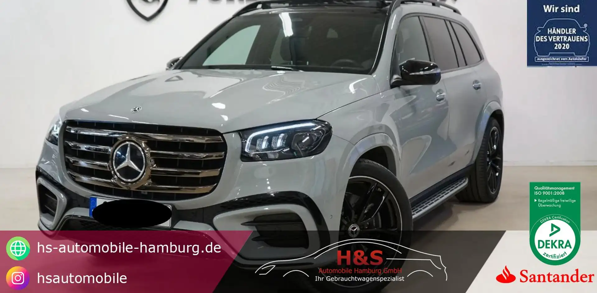 Mercedes-Benz GLS 450 d 4Matic AMG/NIGHT-PAKET*Premium Plus Grau - 1