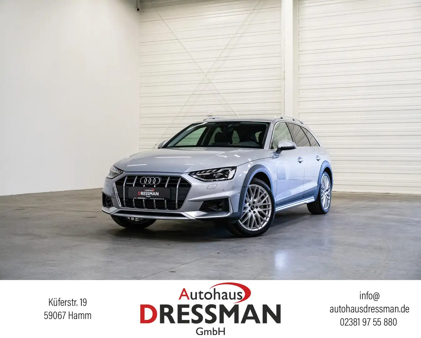Audi A4 allroad 45 TFSI LED VC TOPVIEW DAB AMBIENTE Silver - 1