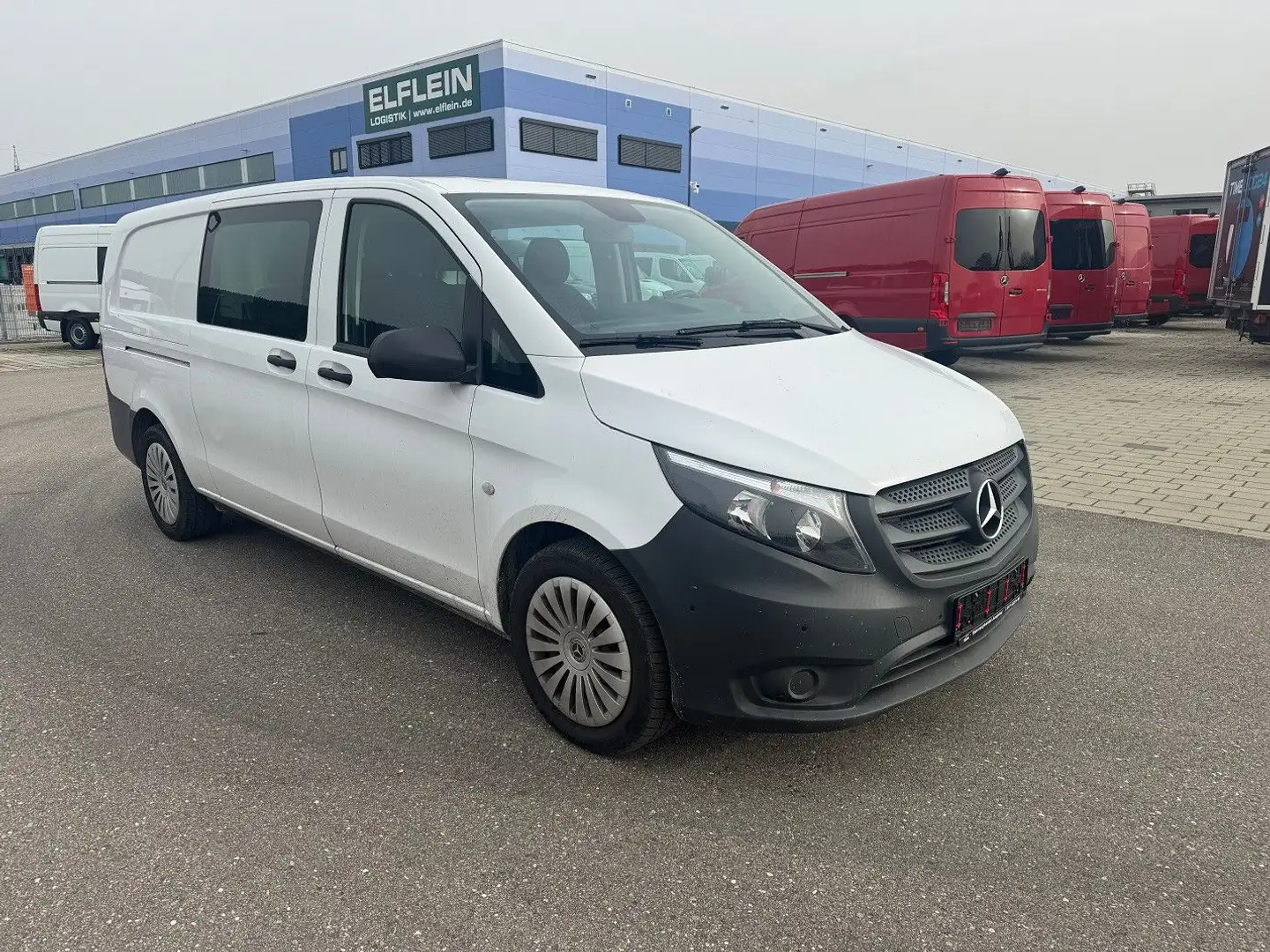 Mercedes-Benz Vito 116 CDI Lang Extralang Mixto Klima Weiß - 2