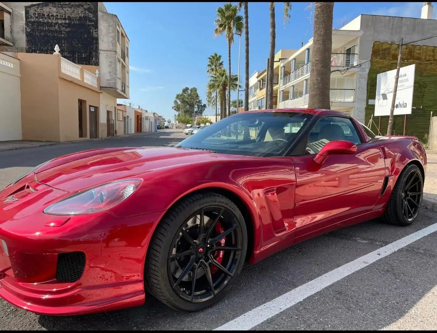 Corvette C6 LS2 LUXURY TARGA Kırmızı - 1