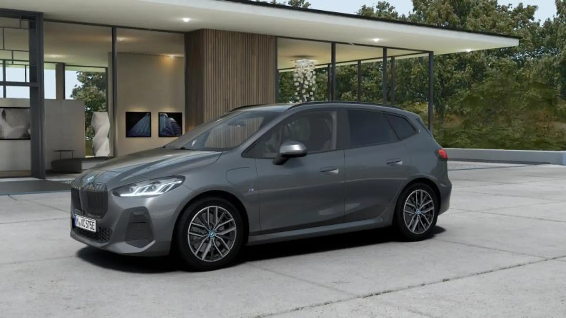 BMW 225 e Active Tourer xdrive Hybrid Edition auto Gris - 1