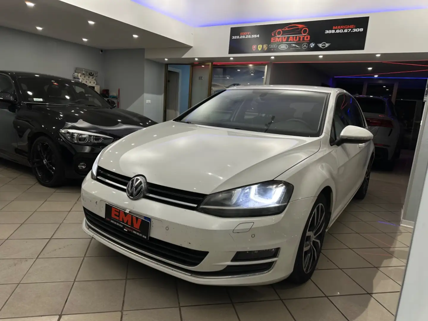 Volkswagen Golf 2.0 TDI 5p. Highline BlueMotion Technology Bianco - 2