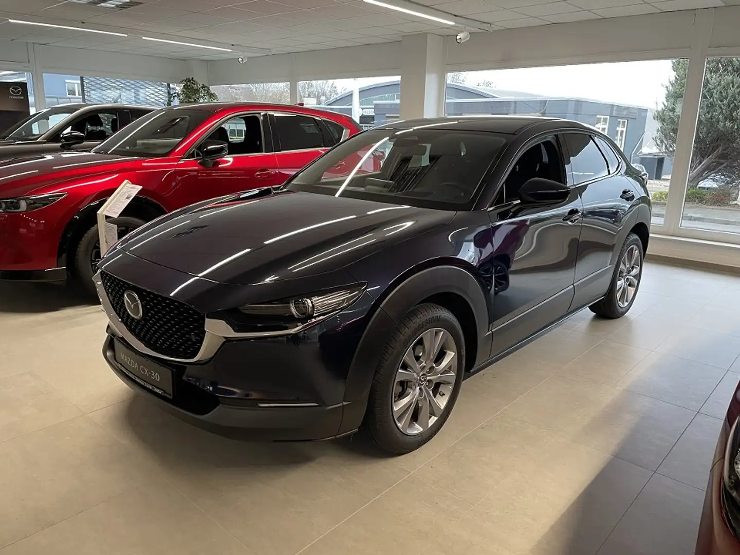 Mazda CX-30 2.5L e-SKYACTIV-G 140ps AT Exclusive-line Blau - 1