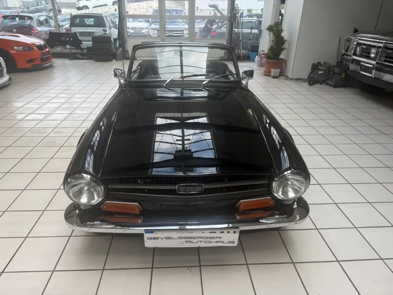 Triumph TR6 Pi mit Overdrive Weber Doppelvergaser Speichenräde, foto 12