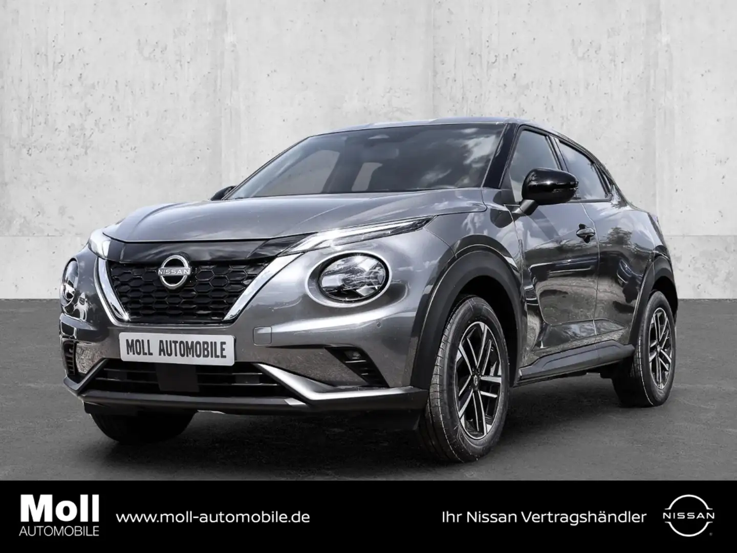 Nissan Juke N-Connecta 1.6 Hybrid 4AMT 143PS Winterpaket BFS Grijs - 1