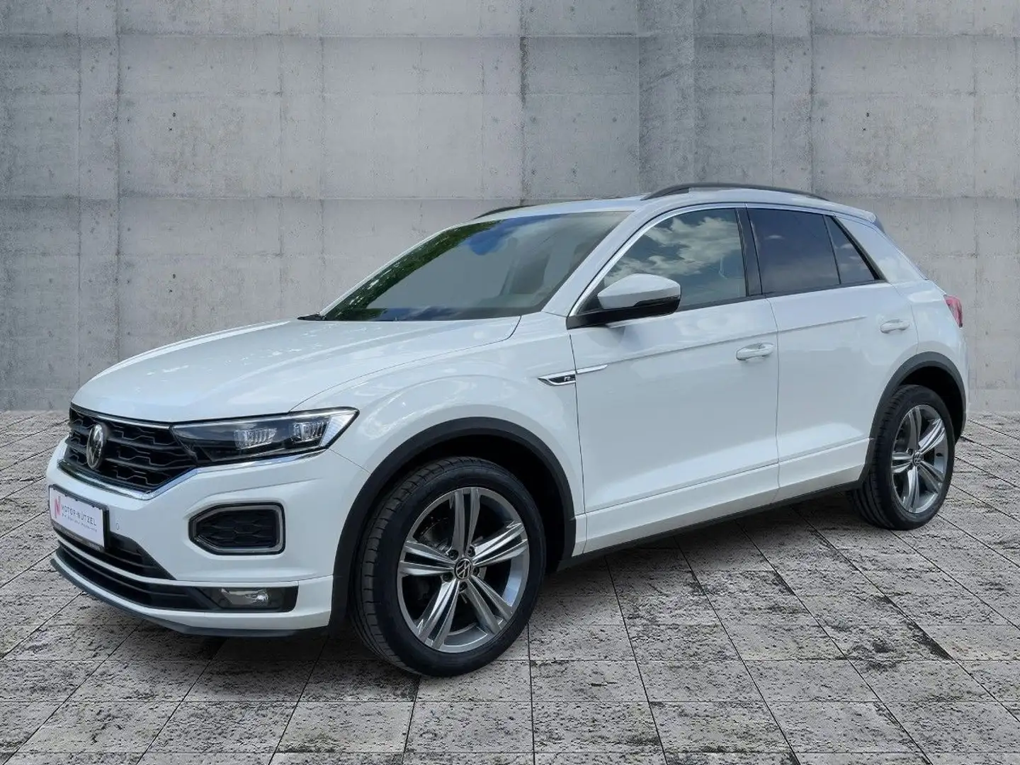 Volkswagen T-Roc 1.5 TSI R-LINE LED+NAVI+PANO+ACC+SHZ+DAB Weiß - 2