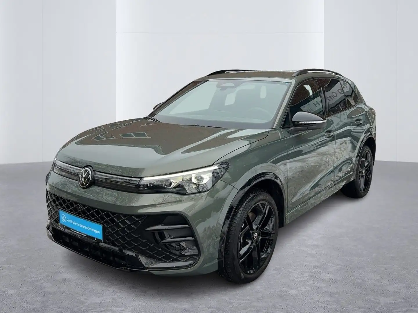 Volkswagen Tiguan 2,0 TDI R-Line 4M DSG AHK Navi DCC LED Grün - 2