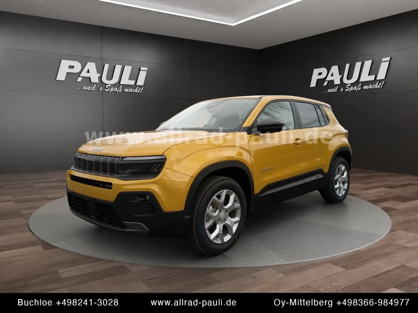 Jeep Avenger 1.2 e-hybrid Longitude | Kamera, Sitzh. Gelb - 1