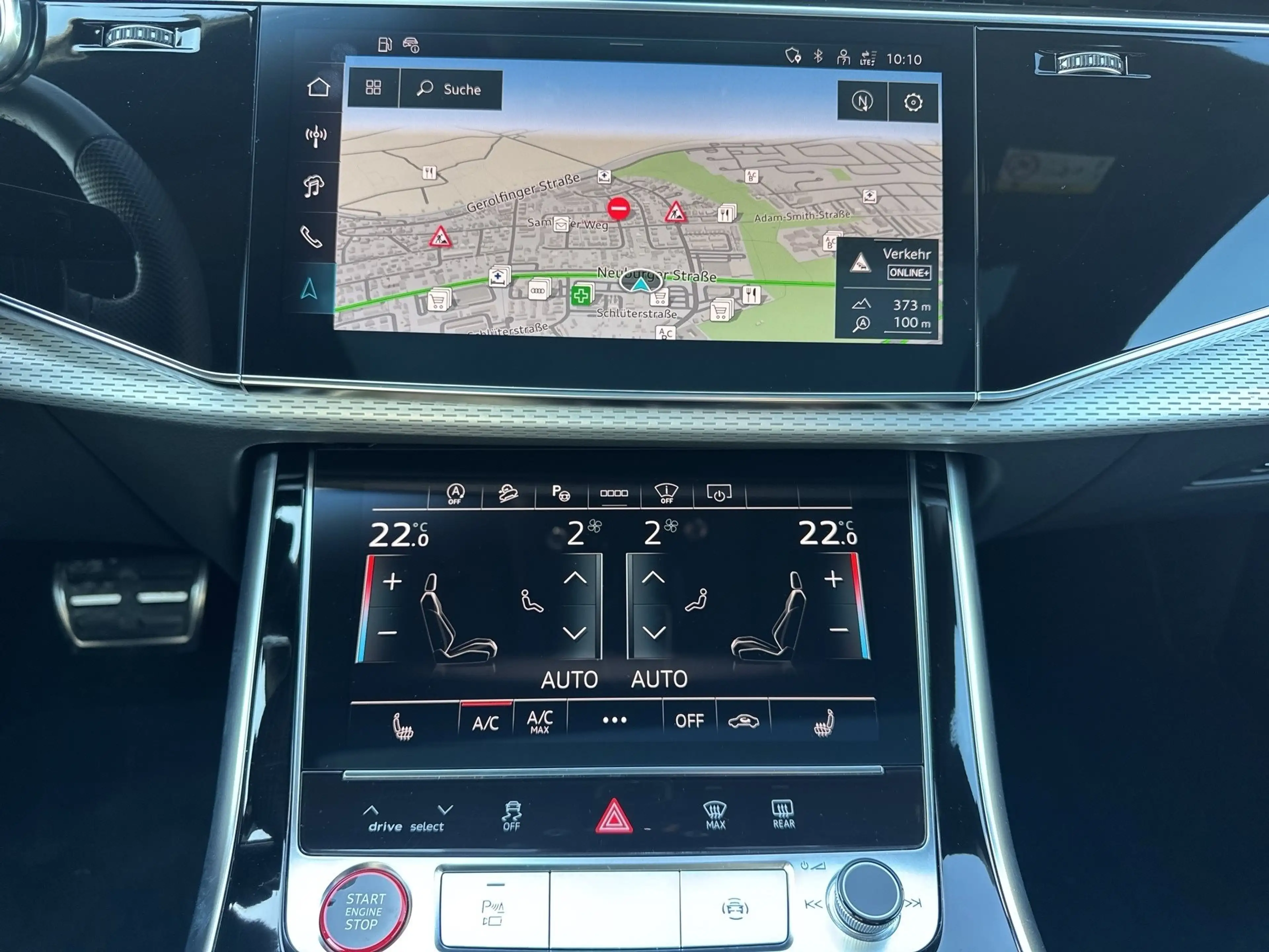 Audi SQ7 TFSI AHK HD-MATRIX Memory PANO B&O HuD 22" — photo 10