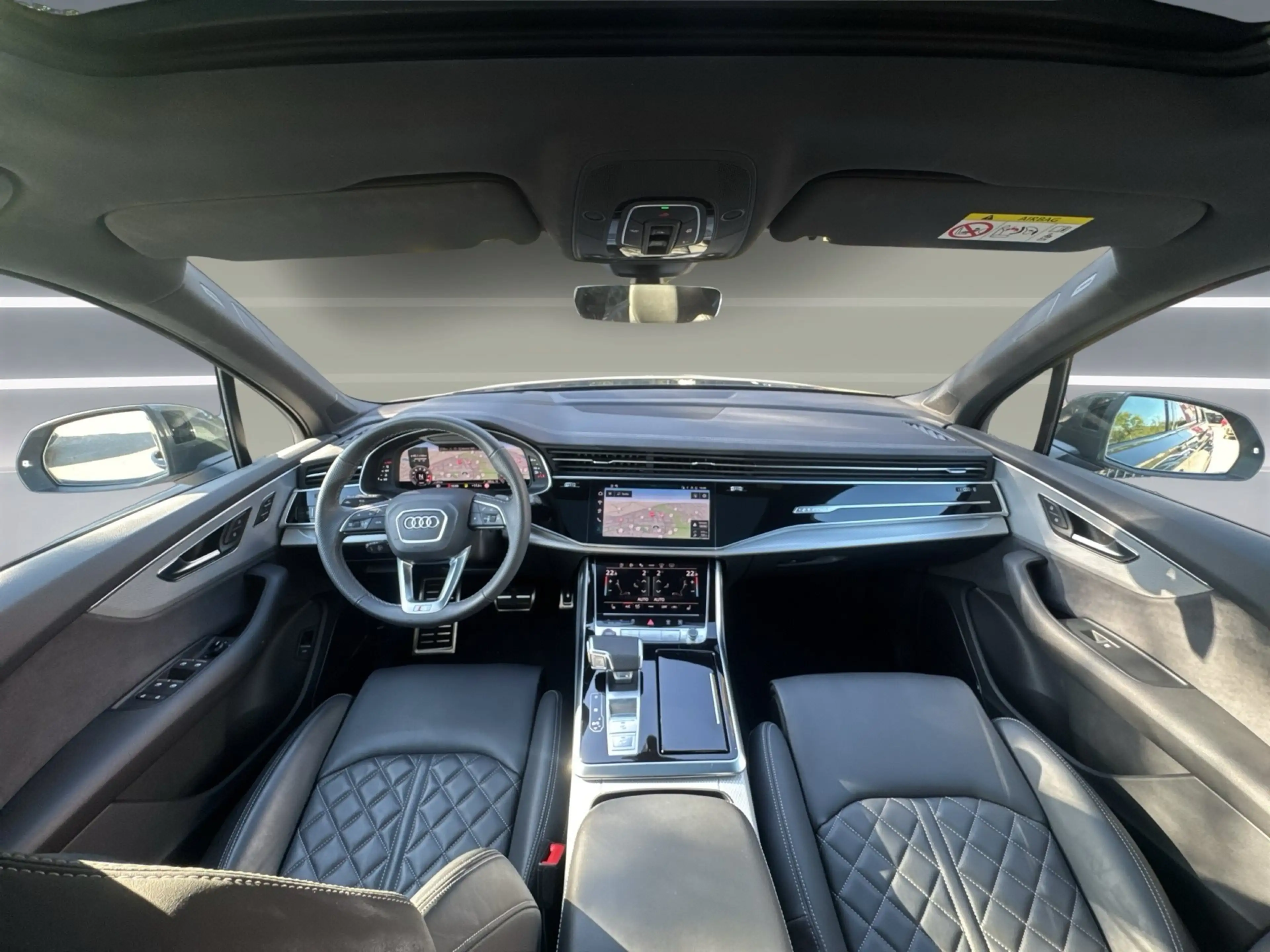 Audi SQ7 TFSI AHK HD-MATRIX Memory PANO B&O HuD 22" — photo 7