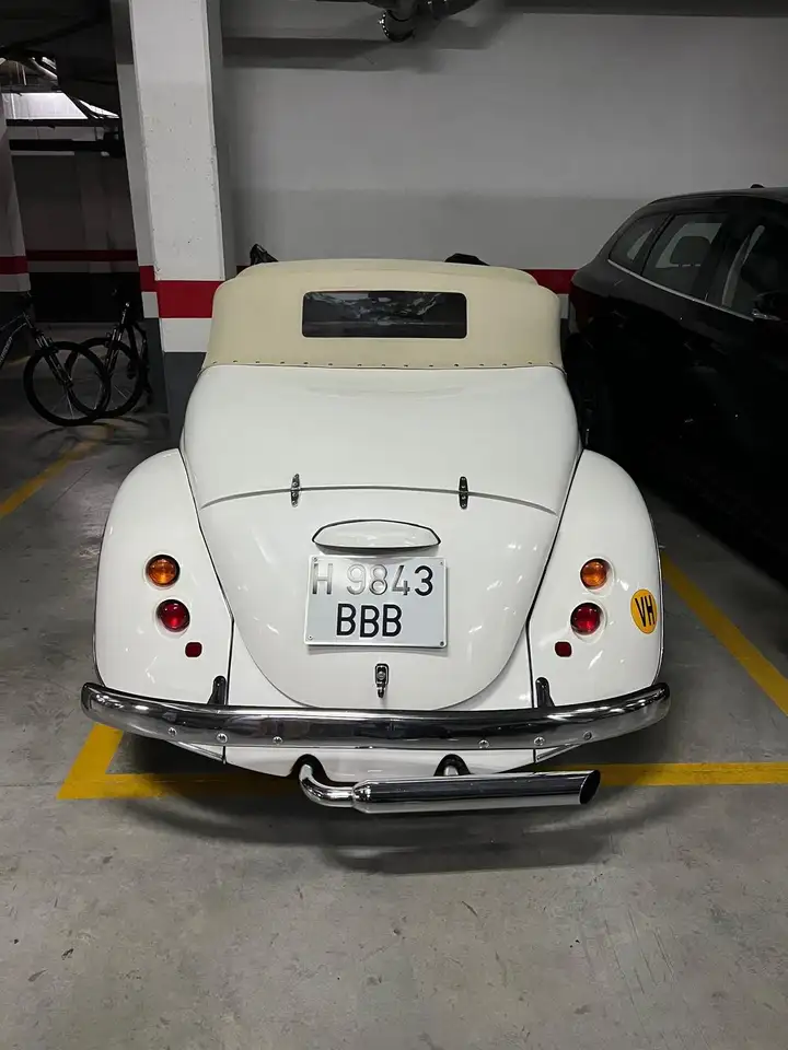 Volkswagen Beetle Histórico de 1968 Descapotable transformado homolg, foto 3