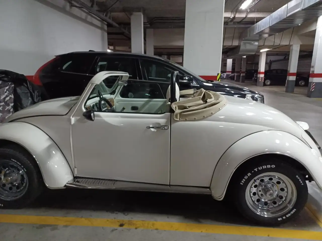 Volkswagen Beetle Histórico de 1968 Descapotable transformado homolg, foto 4