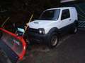 Suzuki Jimny Umbau Winterdienst Pflug und Streuer Weiß - thumbnail 1