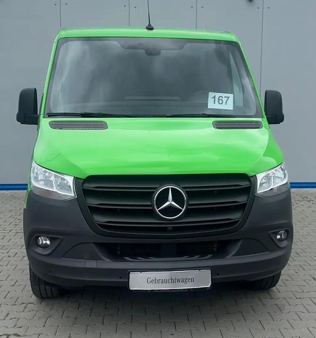 Mercedes-Benz Sprinter SPRINTER 317 LANG 9G-TRONIC TOTWINKEL 360°KAMERA Groen - 2