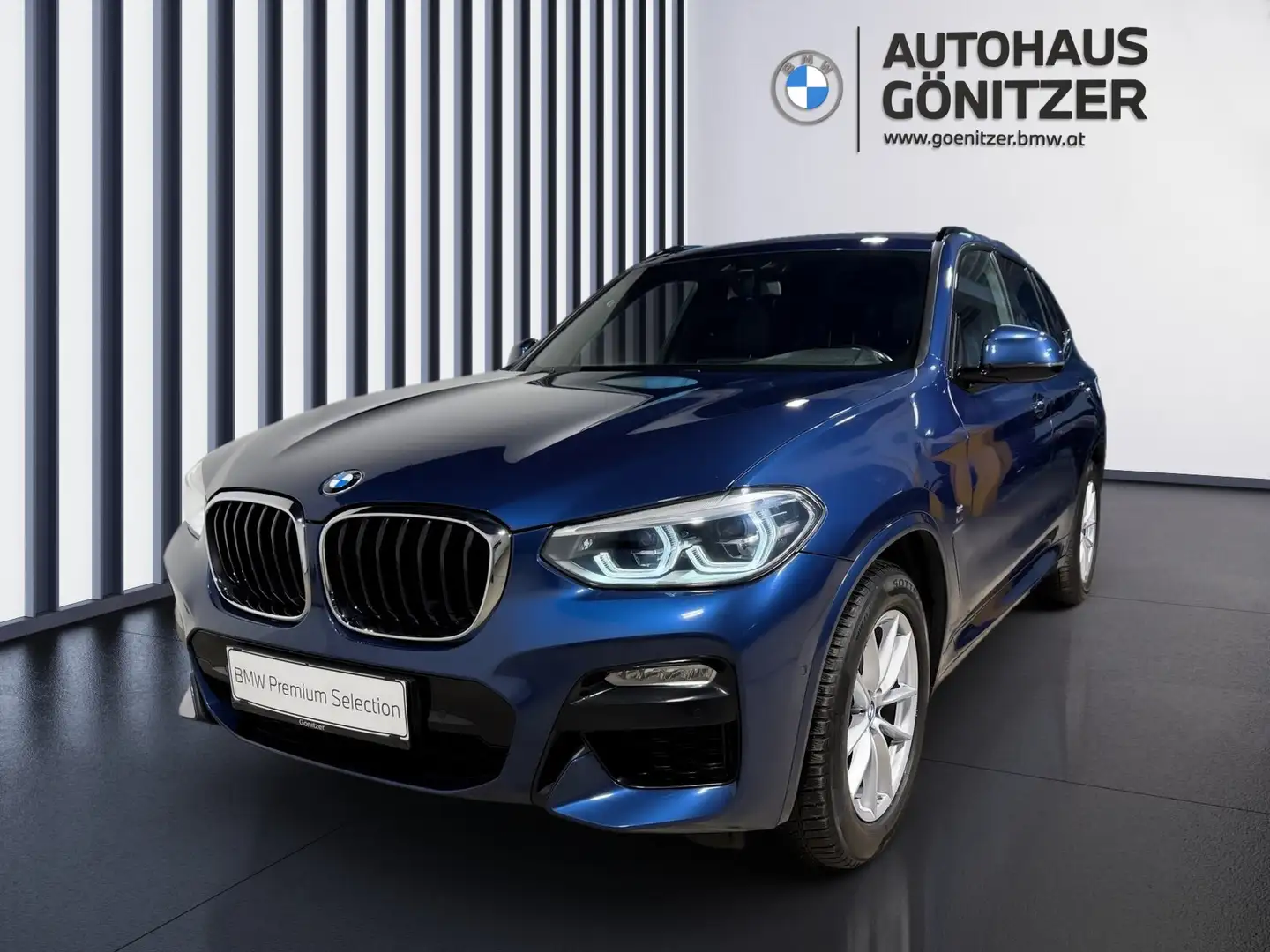 BMW X3 xDrive20d Blau - 1