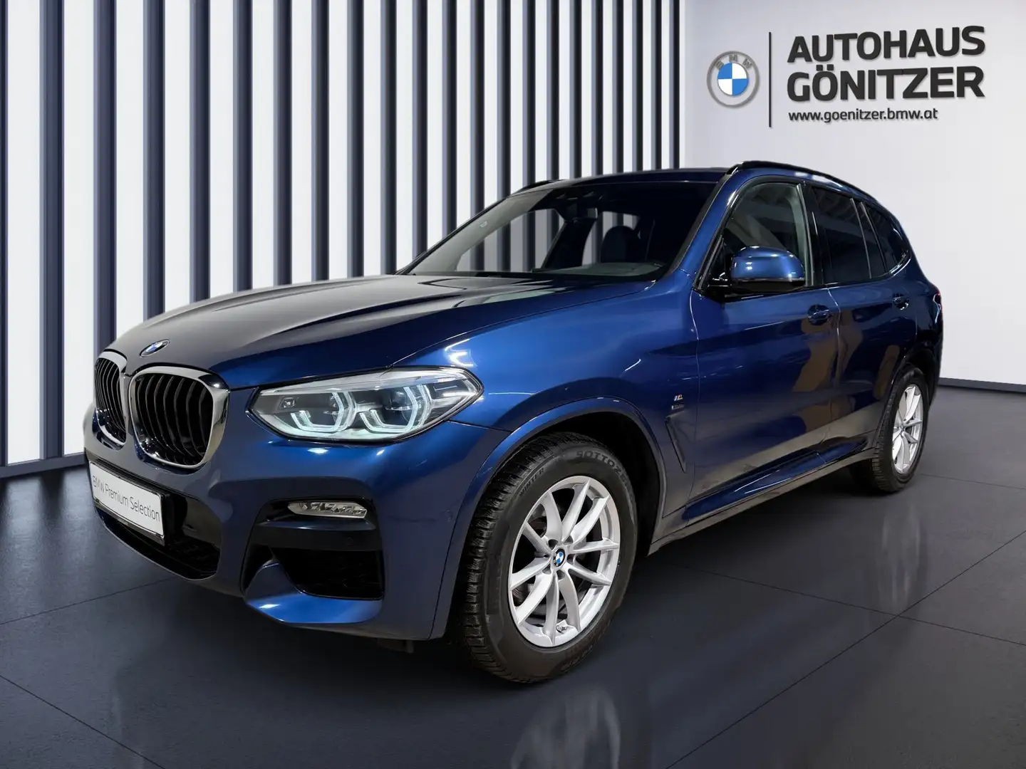 BMW X3 xDrive20d Blau - 2