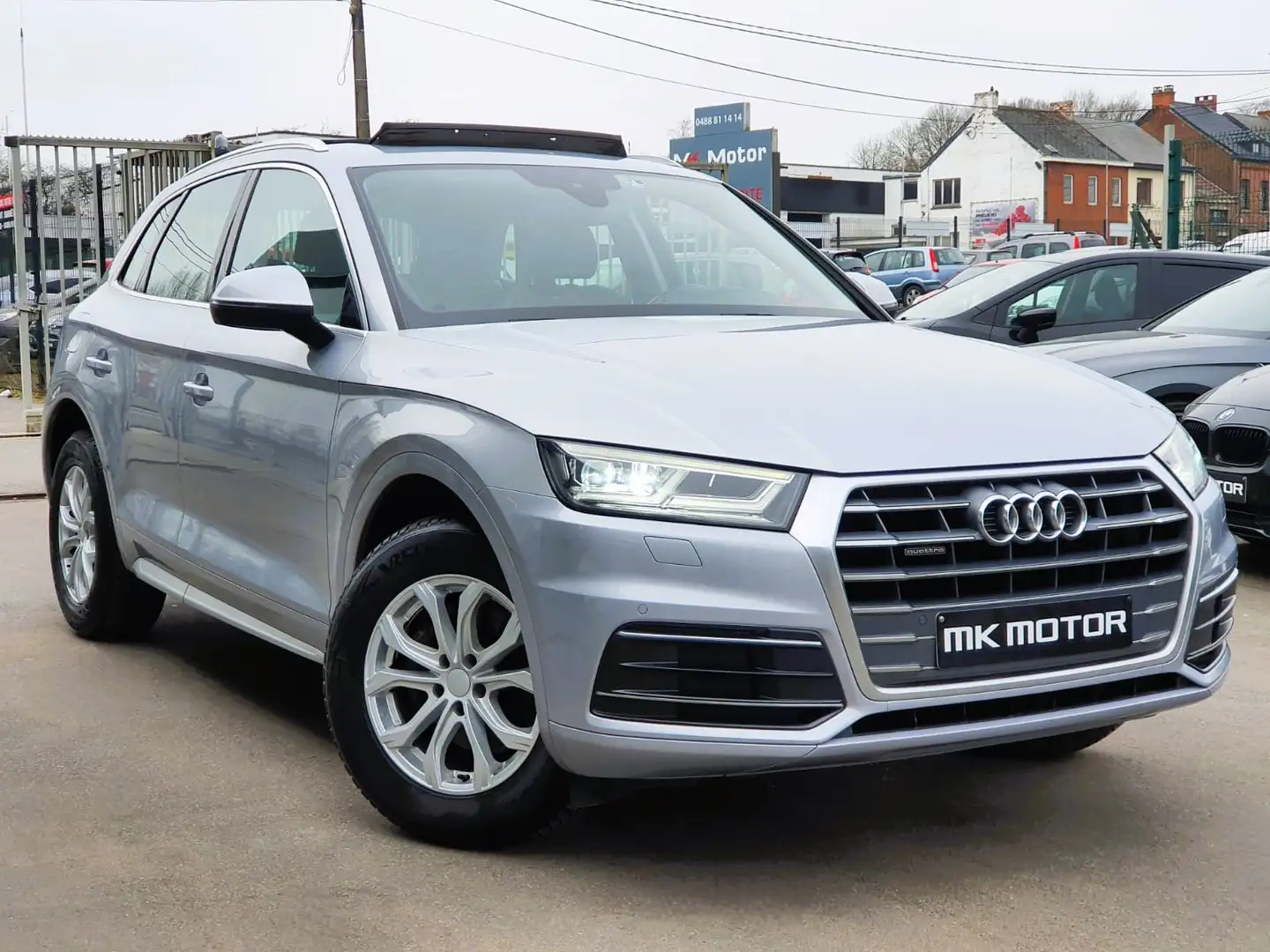 Audi Q5 🟢2.0 TDi 190CV QUATTRO - S TRONIC FULL OPTIONS Argent - 1