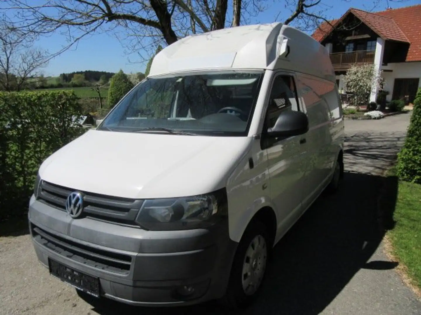 Volkswagen T5 Kombi Kasten lang Campingumbau Weiß - 1