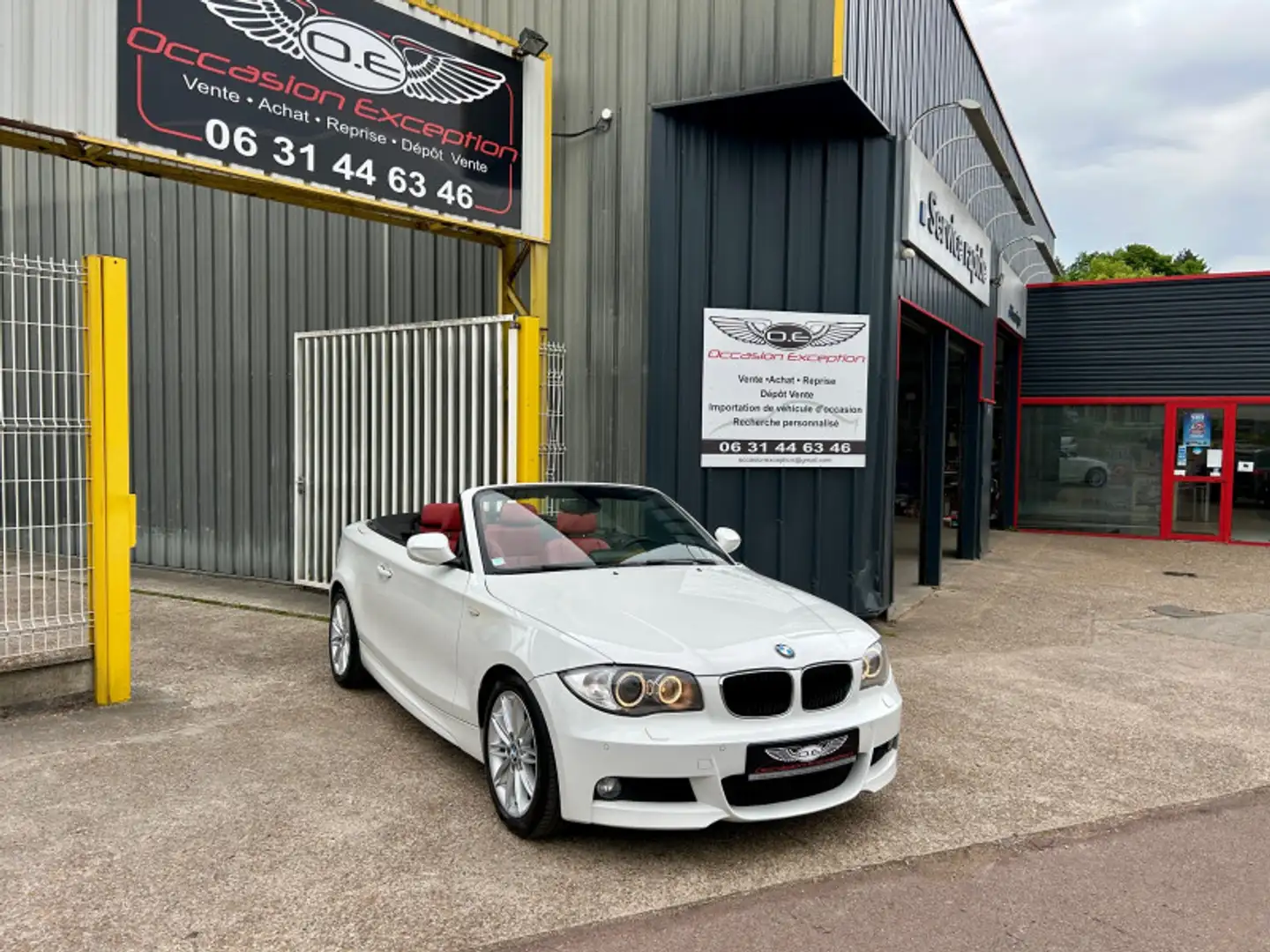 BMW 120 (E88) 120I 170CH SPORT DESIGN Blanc - 1